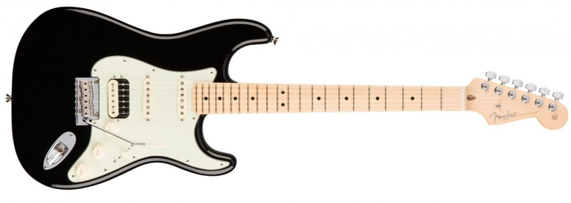 Hlavní obrázek ST - modely FENDER American Professional Stratocaster HSS Shawbucker Black Maple