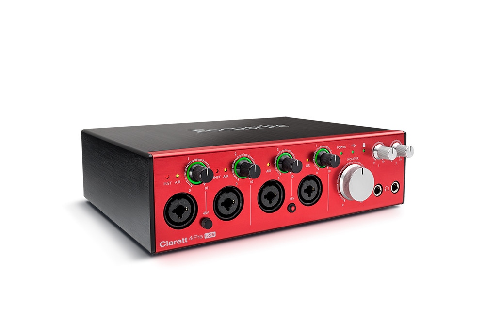 Hlavní obrázek USB zvukové karty FOCUSRITE Clarett 4 PRE USB