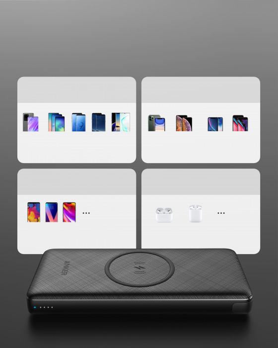 Hlavní obrázek Powerbanky a nabíječky ANKER PowerCore III Wireless 10K