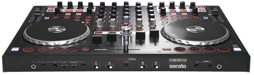 Hlavní obrázek DJ kontrolery RELOOP Terminal Mix 4 Serato DJ a VJ + kryt ZDARMA