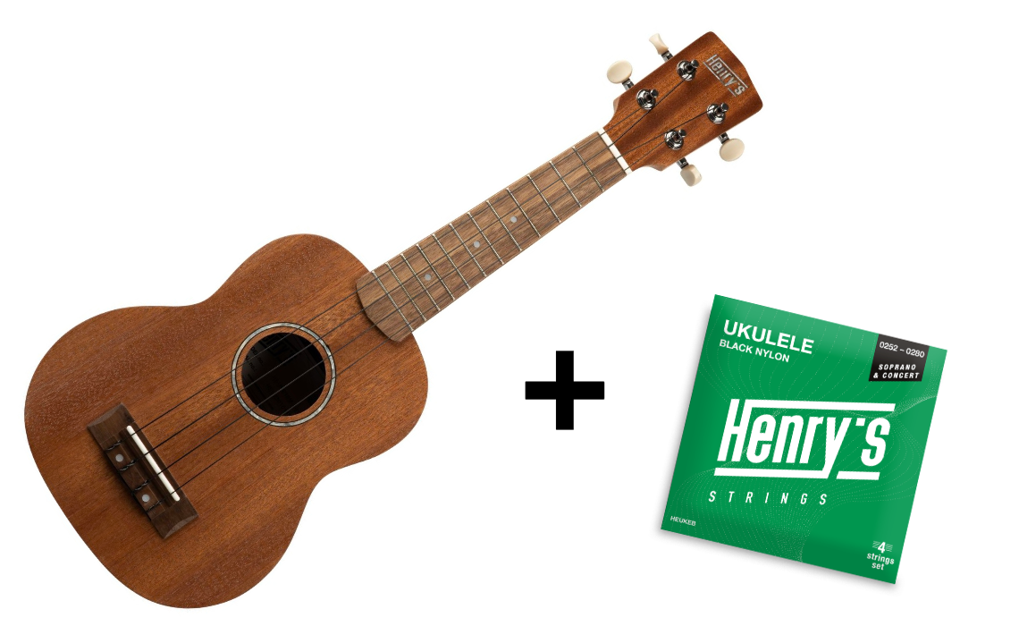 E-shop Henry`s Guitars HEUKE10M-S01 - Natural