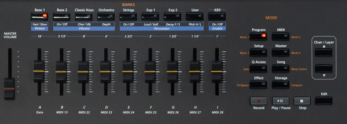 Hlavní obrázek MIDI keyboardy KURZWEIL PC3 K8