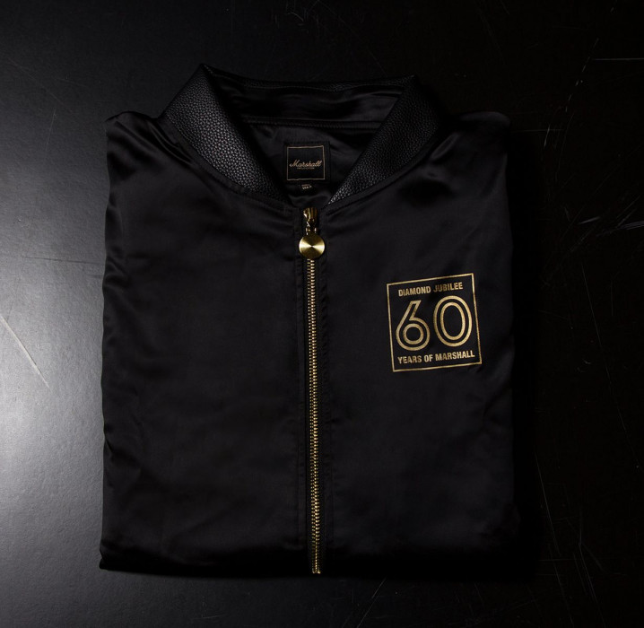 Hlavní obrázek Výprodej MARSHALL 60th Anniversary - Saténová bunda Bomber XL