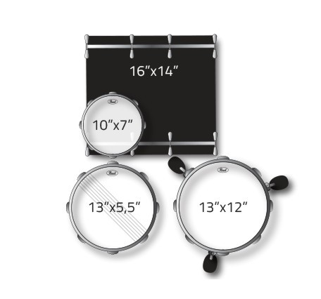 Hlavní obrázek Jiné konfigurace PEARL MDT764P/C708 Midtown - Grindstone Sparkle