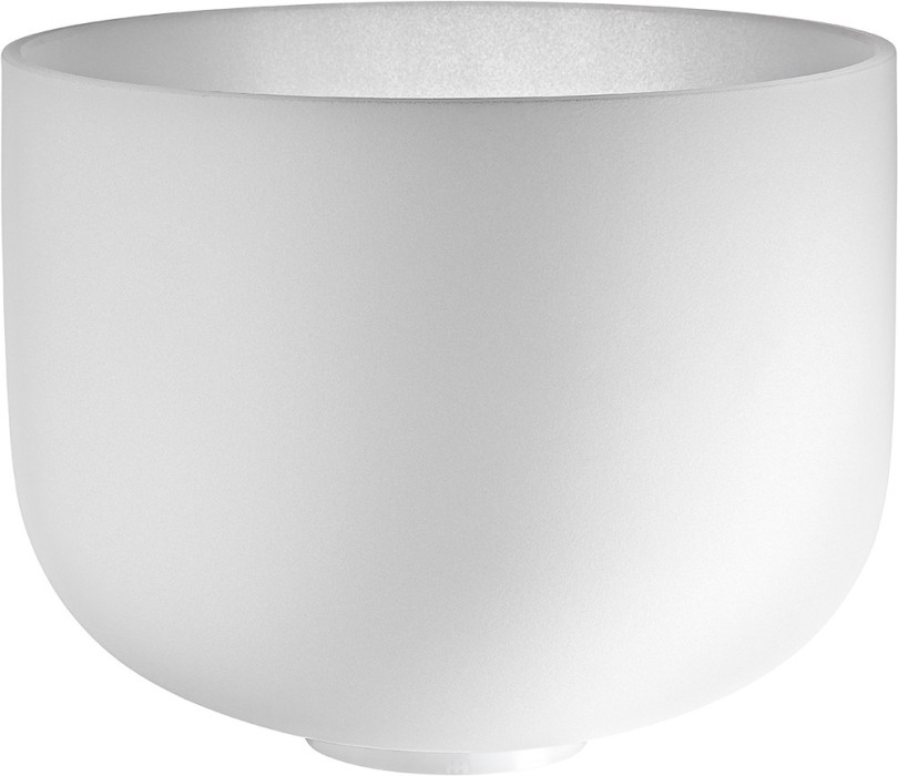 Levně Meinl Sonic Energy CSB12F3 Crystal Singing Bowl 12” - F3 432 Hz Heart Chakra - White Frosted