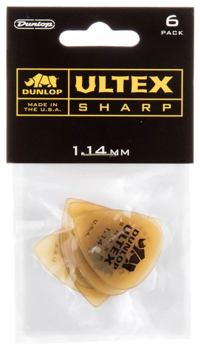 Hlavní obrázek Tvrdost do 2.0 DUNLOP Ultex Sharp Pick 1.14mm