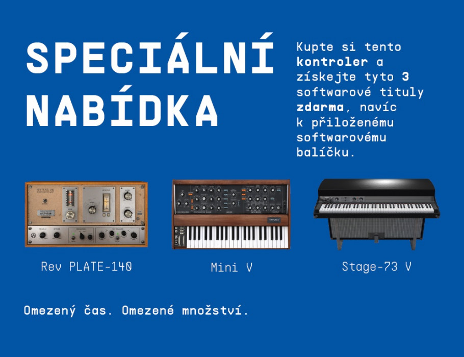 Hlavní obrázek MIDI keyboardy ARTURIA Minilab MkII Deep Black