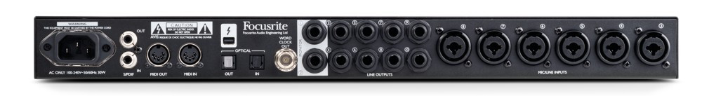 Hlavní obrázek Thunderbolt zvukové karty FOCUSRITE Clarett 8 Pre