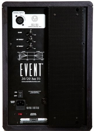 Hlavní obrázek Aktivní monitory EVENT 20/20BAS V3