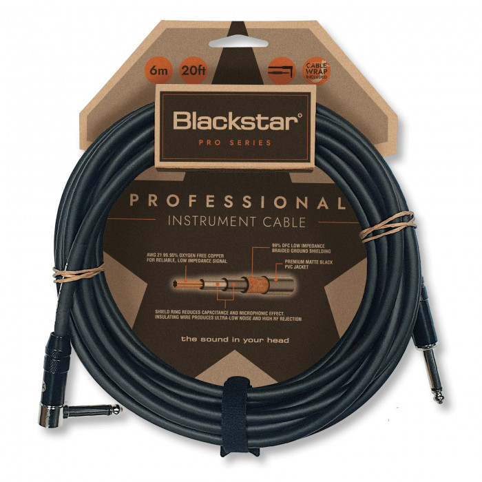 Levně Blackstar Professional Cable 3m STR/ANG