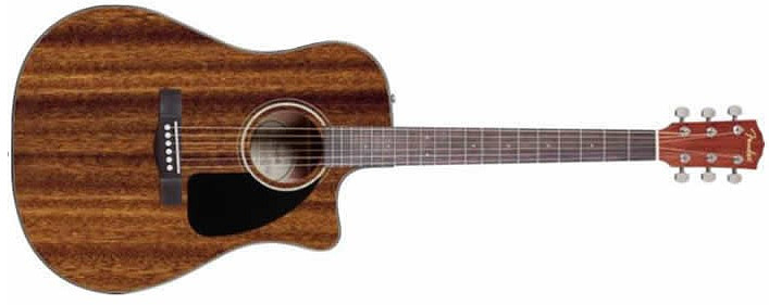 Hlavní obrázek Dreadnought FENDER CD-60 All Mahagony