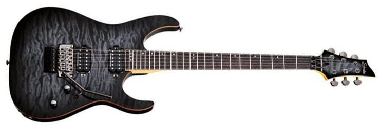 Hlavní obrázek Superstrat SCHECTER Banshee 6 FR Passive Trans Black Burst