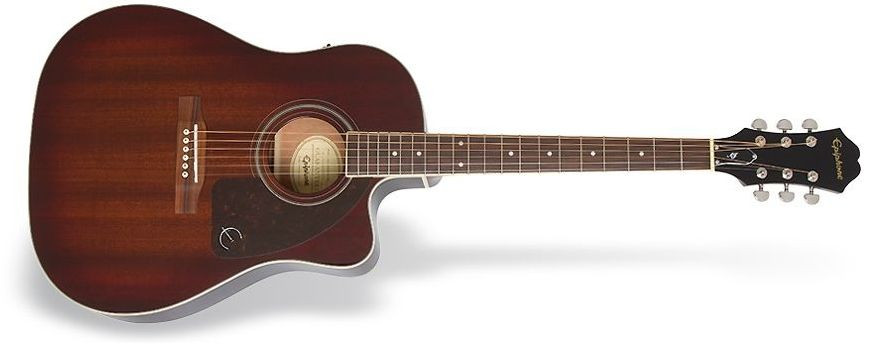 Hlavní obrázek Dreadnought EPIPHONE AJ-220SCE Mahogany Burst