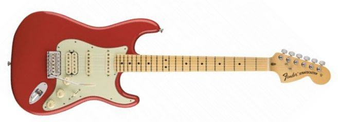 Hlavní obrázek ST - modely FENDER American Special Stratocaster HSS Fiesta Red Maple