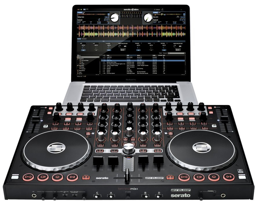 Hlavní obrázek DJ kontrolery RELOOP Terminal Mix 4 Serato DJ a VJ + kryt ZDARMA