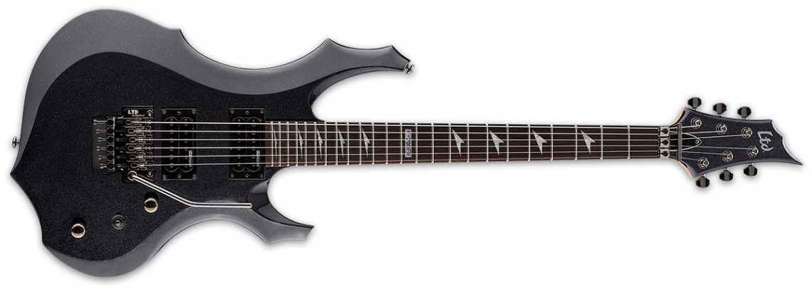 Hlavní obrázek Hard&heavy LTD-ESP F-200 FR Charcoal Metallic