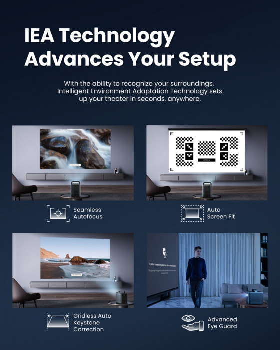 Hlavní obrázek Přenosné přehrávače a projektory ANKER Nebula Cosmos Laser 4K