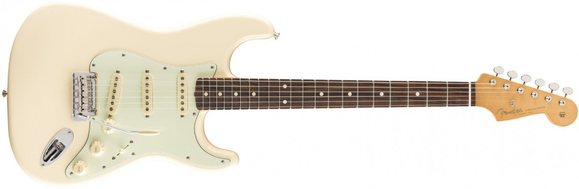 Levně Fender Vintera 60s Stratocaster Modified Olympic White Pau Ferro