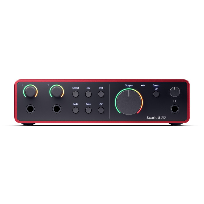 Hlavní obrázek USB zvukové karty FOCUSRITE Scarlett 2i2 4G + Soundeus Fidelity 30 Set