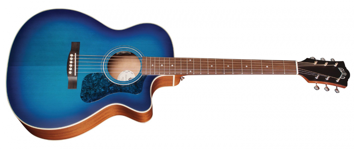 Hlavní obrázek Další tvary GUILD OM-240CE - Dark Blue Burst