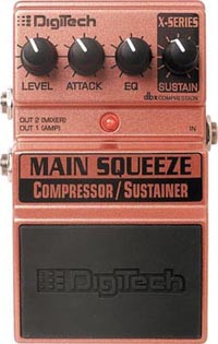 Hlavní obrázek EQ, kompresor, sustainer DIGITECH Main Squeeze