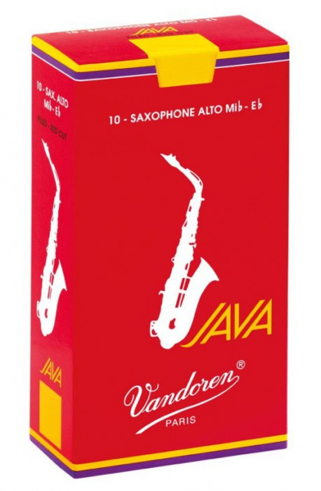 E-shop Vandoren SR264R JAVA Filed - Red Cut - Alt saxofon 4.0