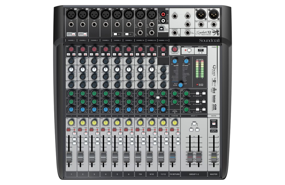 Hlavní obrázek Mixážní pulty s efektem SOUNDCRAFT Signature 12 MTK
