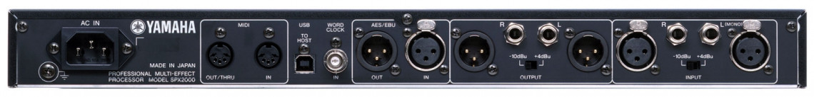 Hlavní obrázek Efektové procesory (dozvukové, modulační, atd...) YAMAHA SPX2000