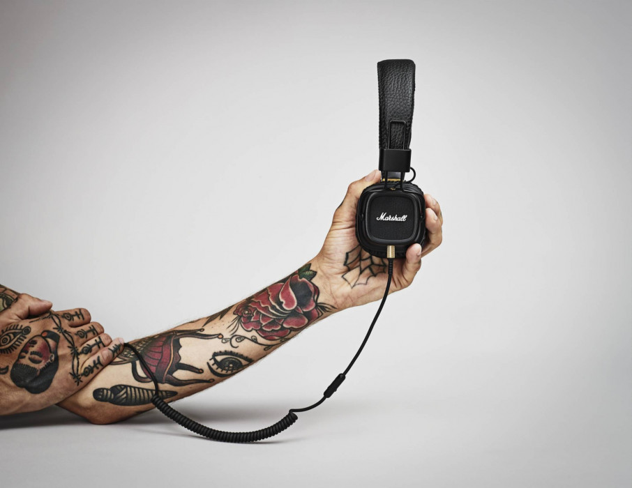 Hlavní obrázek Na uši (s kabelem) MARSHALL Major MK2-BLK