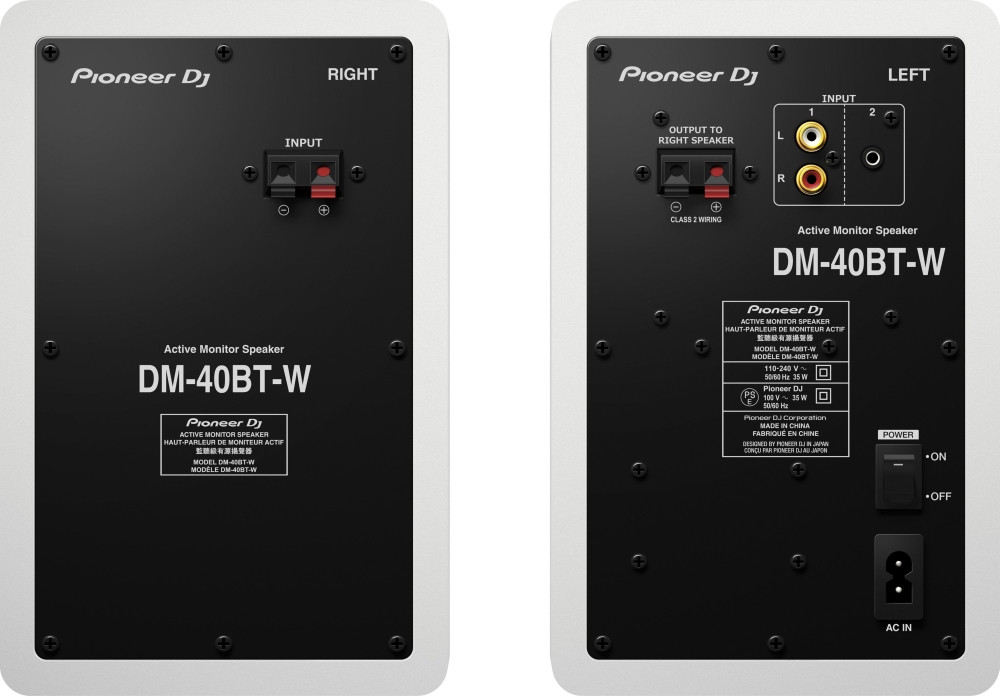 Hlavní obrázek Aktivní monitory PIONEER DJ DM-40-BT-W