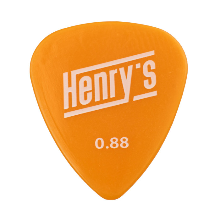 Levně Henry`s Picks HENYL88 Nyltone, 0,88mm, oranžová, 6ks