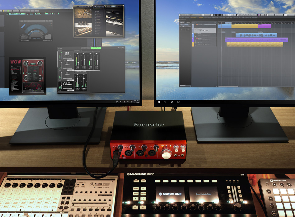 Hlavní obrázek USB zvukové karty FOCUSRITE Clarett 4 PRE USB