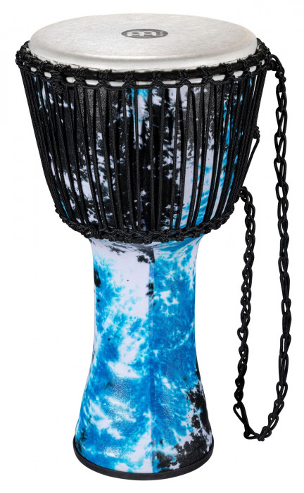 Levně Meinl PADJ8-L-F Rope Tuned Travel Djembe 12” - Galactic Blue Tie Dye