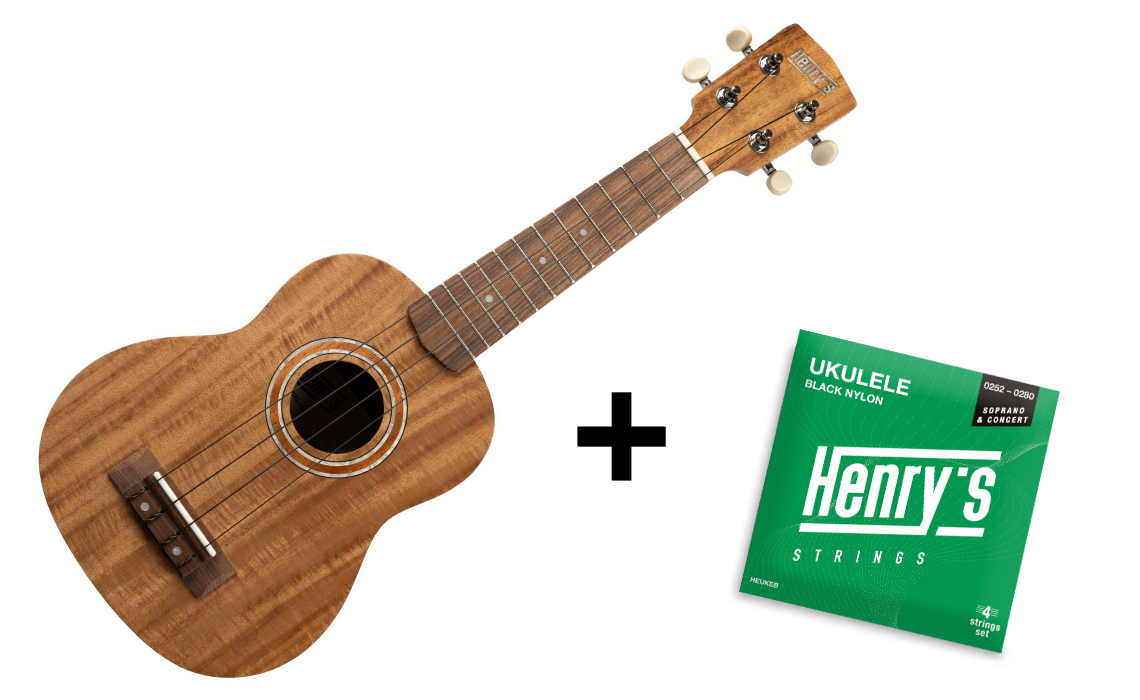 E-shop Henry`s Guitars HEUKE20A-S01 - Natural