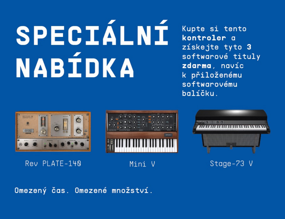 Hlavní obrázek MIDI keyboardy ARTURIA Keylab Essential 61 Black Edition