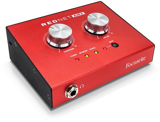 Hlavní obrázek Sluchátkové zesilovače a distributory FOCUSRITE PRO REDNET AM2