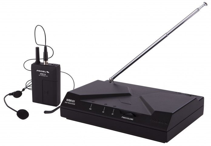 Hlavní obrázek S hlavovým mikrofonem PROEL WM101H-02