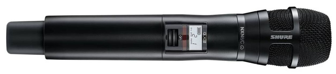 Hlavní obrázek Samostatné vysílače k bezdrátovým systémům SHURE QLXD2/N8C H51 534 - 598 MHz