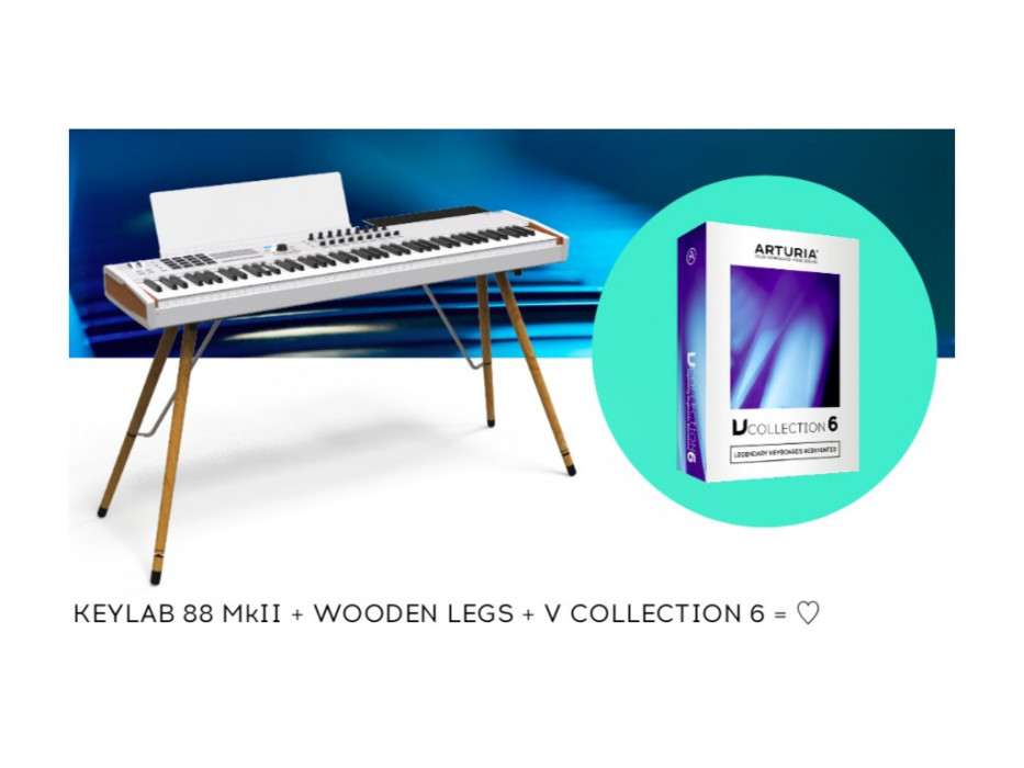 Hlavní obrázek MIDI keyboardy ARTURIA KeyLab 88 MkII BUNDLE SET