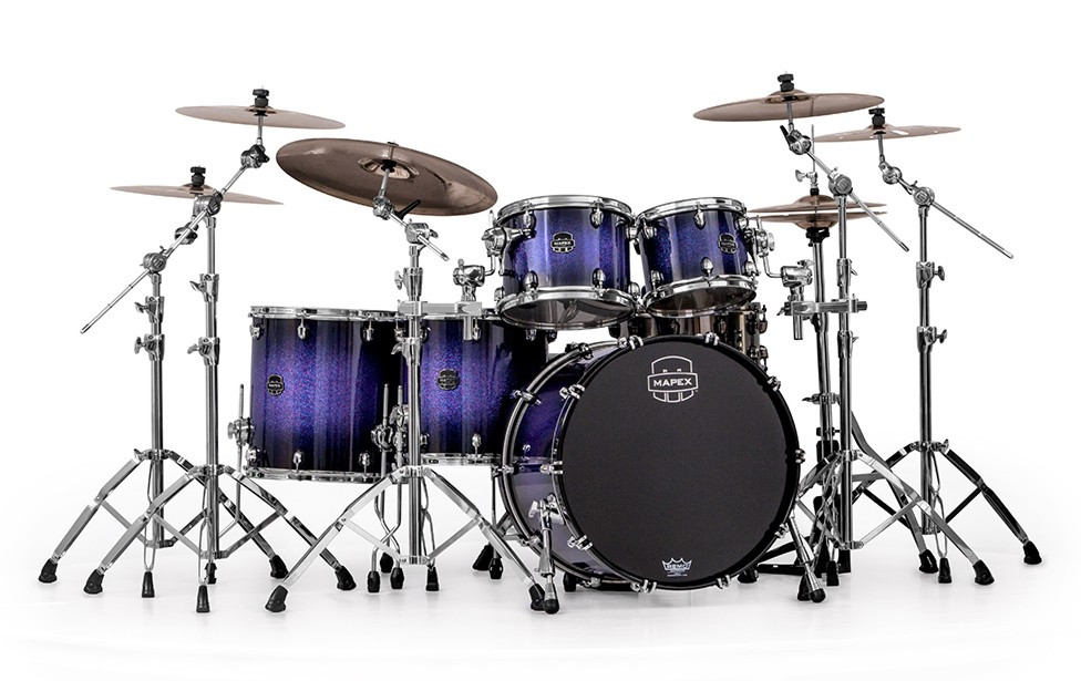 Hlavní obrázek Jiné konfigurace MAPEX Saturn V SV628X PH Red and Blue Hybrid Sparkle