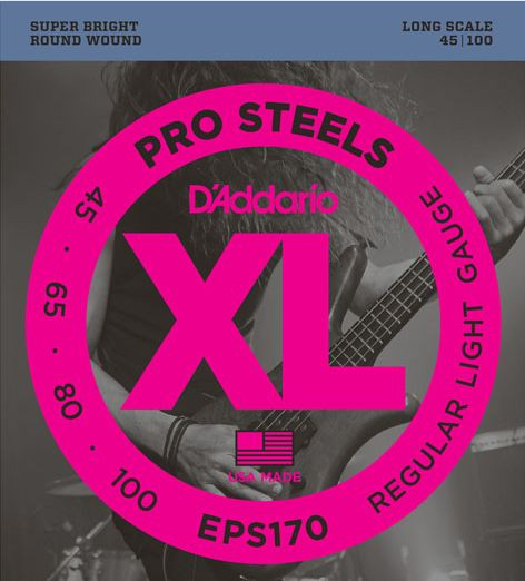D'ADDARIO EPS170 Pro Steels Regular Light - .045 - .100