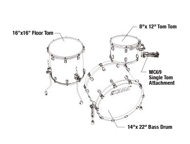 Hlavní obrázek Jiné konfigurace TAMA WBR32RZS-IBP Starclassic Walnut/Birch - Ice Blue Pearl