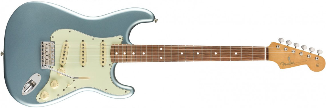 Levně Fender Vintera 60s Stratocaster Ice Blue Metallic Pau Ferro