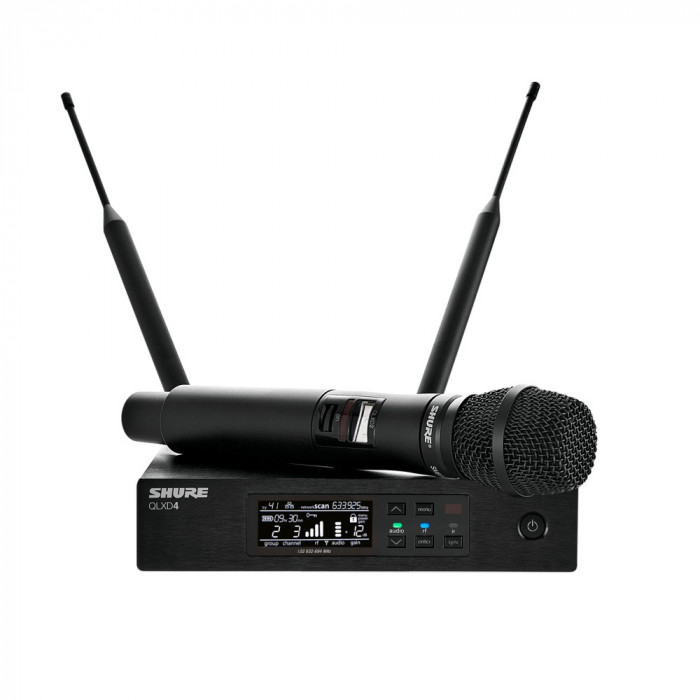 Hlavní obrázek Bezdrátové nástrojové systémy pro kytary a baskytary SHURE QLXD24/SM87 K51  606 - 670 MHz