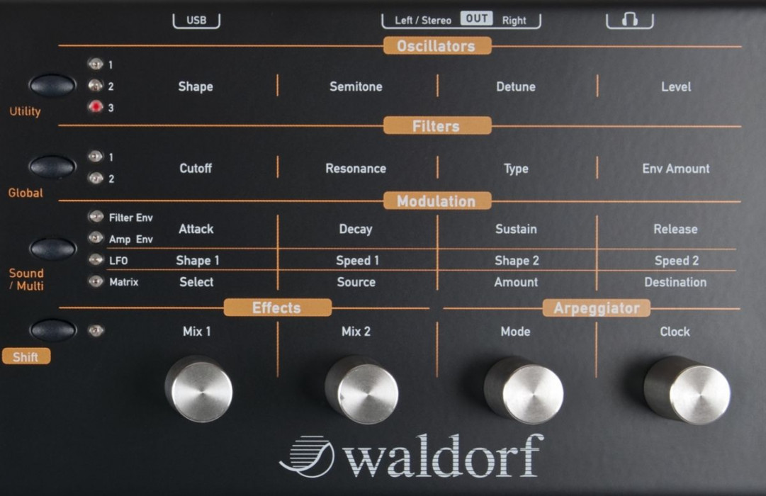 Hlavní obrázek Syntezátory, varhany, virtuální nástroje WALDORF Blofeld Black, MINI Synth modul
