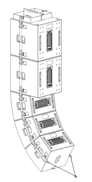 Hlavní obrázek Příslušenství pro reproboxy PRESONUS CDL12P Rigging Sling Black