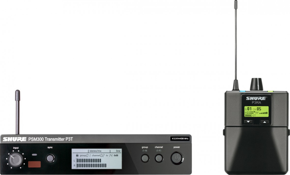 Hlavní obrázek Sady In-Ear SHURE PSM 300 Premium H20 (518-542 MHz)