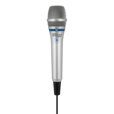 Hlavní obrázek Kondenzátorové pódiové vokální mikrofony IK MULTIMEDIA iRig Mic HD - Silver