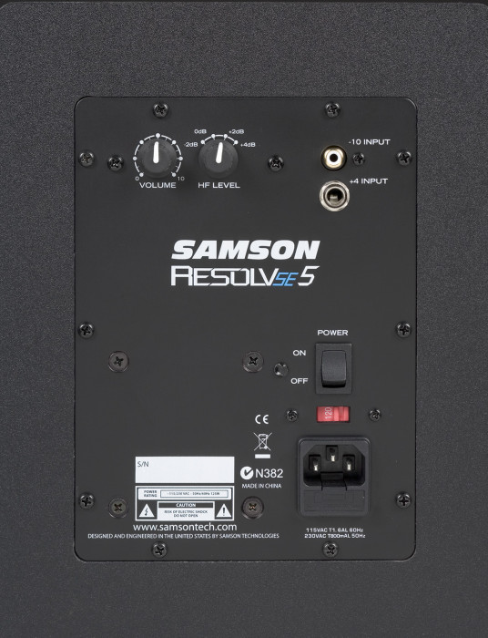 Hlavní obrázek Aktivní monitory SAMSON Resolv SE5