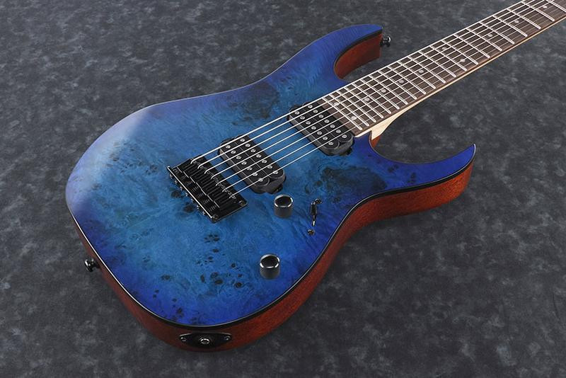 Hlavní obrázek 7strunné IBANEZ RG7421PB-SBF - Saphire Blue Flat Burst